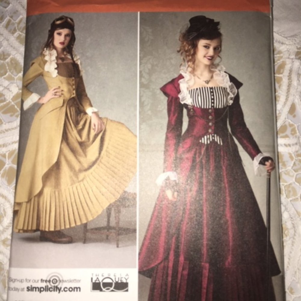 Simplicity Steampunk/Vintage Pattern 2172, Size HH (6-12), Uncut